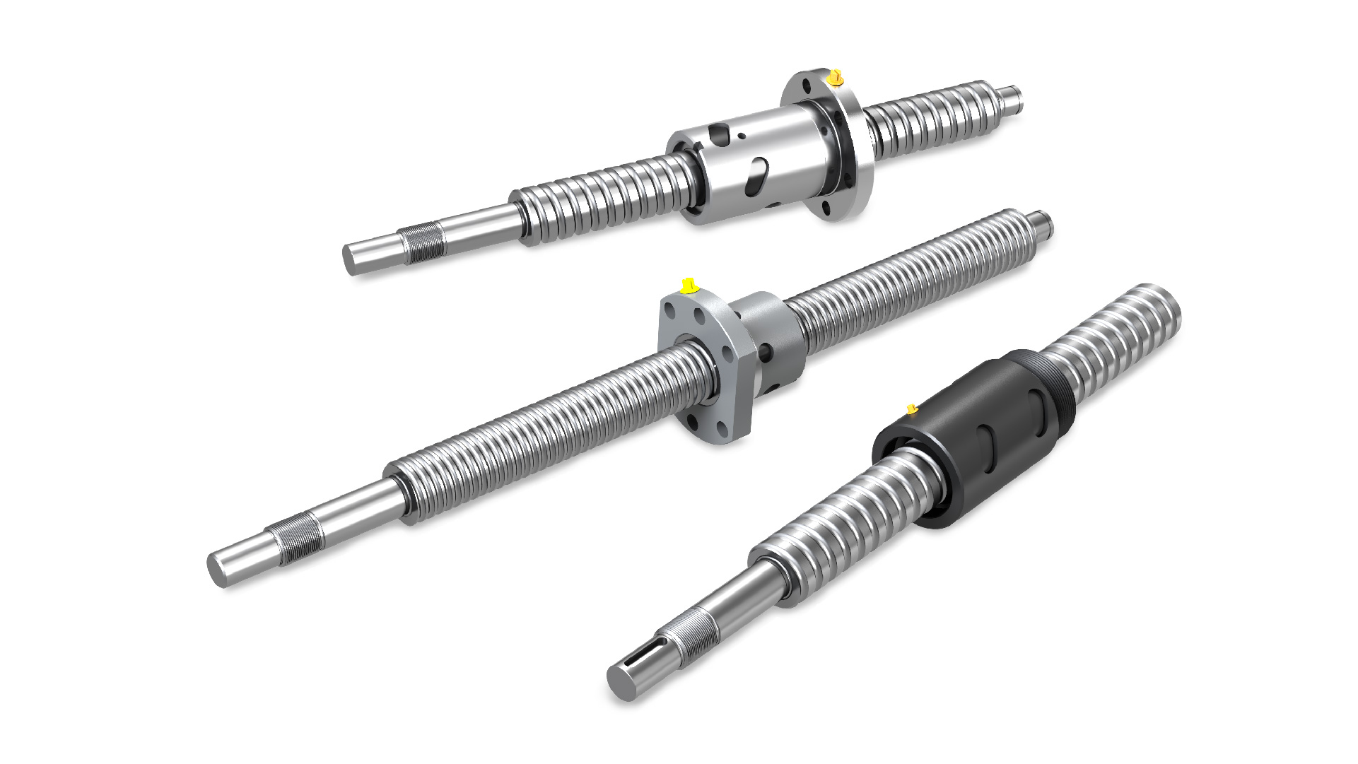 Rolled ball screws